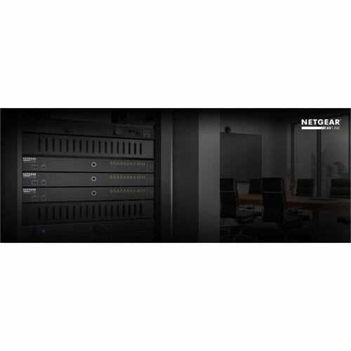 Netgear AV Line M4250 M4250-26G4F-PoE++ 26 Ports Manageable Ethernet Switch - Gigabit Ethernet - 10/100/1000Base-T, 1000Ba