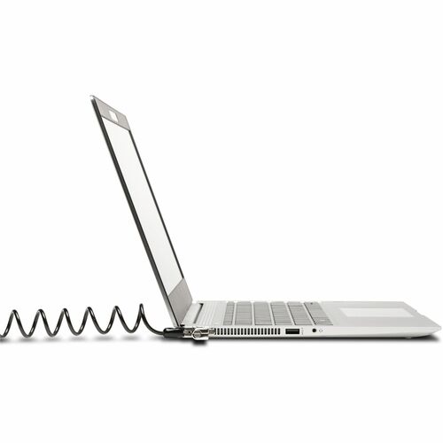 Kensington Slim NanoSaver Cable Lock For Notebook - 1.83 m Cable - Resettable - 4-digit - Combination Lock - Black - Plast