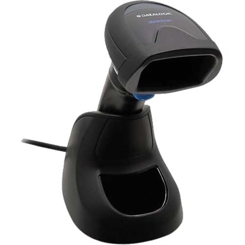 Handheld Barcode Scanner Kit - Cable Connectivity - Black - USB Cable Included - 510.54 mm Scan Distance - 1D, 2D - Imager