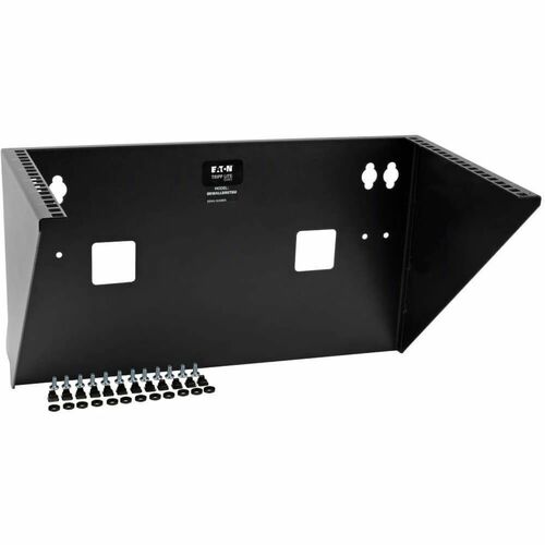 Tripp Lite series SmartRack SRWALLBRKT6U Mounting Bracket for Server, Network Switch, UPS - Black - 90.72 kg Load Capacity