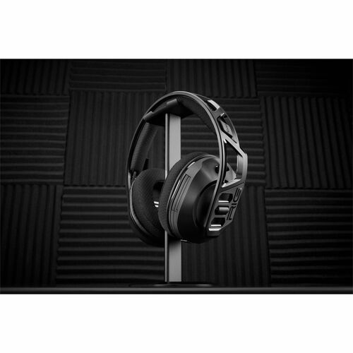 NACON RIG RIG600PROHS Wireless Over-the-head Stereo Gaming Headset - Black - Binaural - Circumaural - Bluetooth - 32 Ohm -