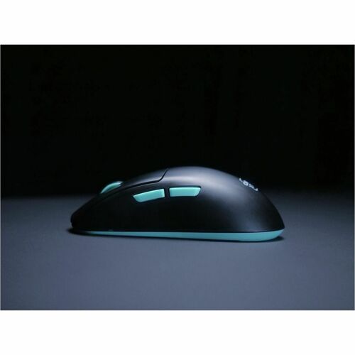 Mouse di gioco CHERRY XTRFY M68 - Radiofrequenza - USB - Nero - Cavo/Wireless - 2,40 GHz - Ricaricabile - Simmetrico - 1 B