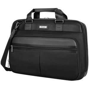 Targus Mobile Elite TBT045US Carrying Case (Briefcase) for 15"" to 16"" Notebook - Black  - Water Resistant Bottom, Drop R