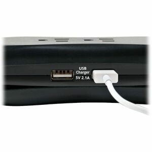 Eaton Tripp Lite Series Protect It! 3-Outlet Travel-Size Surge Protector - 5-15R Outlets, 2 USB Ports, 5-15P Input, 1050 J