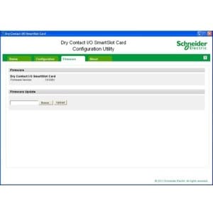 APC by Schneider Electric Dry Contact I/O SmartSlot Card - SmartSlot