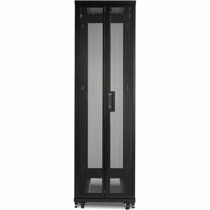 APC NetShelter SV, Server Rack Enclosure, 42U, 600W x 1060 D mm, with Sides, Black, Single Rack Unassembled - 42U Rack Hei