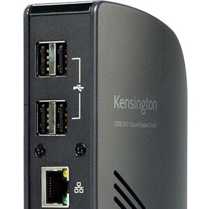 Kensington USB 3.0 Docking Station with Dual DVI/HDMI/VGA Video (sd3500v) - for Notebook - USB - 6 x USB Ports - 6 x USB 3