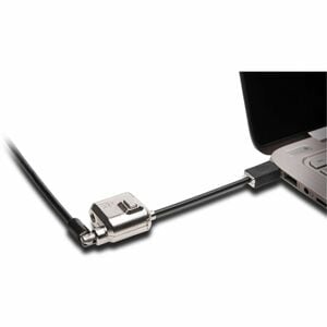 Kensington MiniSaver Cable Lock - 1.83 m Cable - Keyed Lock - Black - Carbon Steel