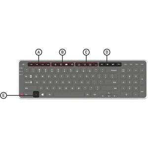 Contour Balance Keyboard - Wireless Connectivity - USB Interface - Mac, PC, Windows