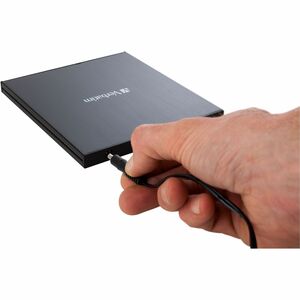 Masterizzatore Blu-ray Verbatim - Esterno - 1 Unità - Nero - BD-R, CD-R, DVD+R, DVD-R Supporto - 24x Scrittura CD - 6x Scr
