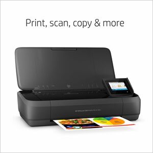 HP OFFICEJET 250 MOBILE MFP SCAN COPY A4 10 7PPM DC 500 RMPV 300 USB WIFI EPRINT 50 SHEET INPUT