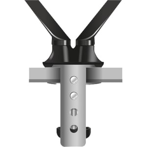 iiyama DS3002C-B1 Desk Mount for Monitor - Black - 2 Display(s) Supported - 68.6 cm (27") Screen Support - 5 kg Load Capac