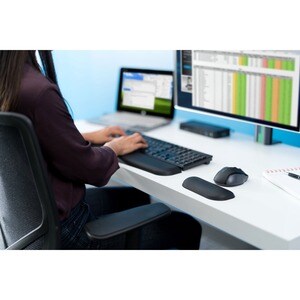 Kensington ErgoSoft Wrist Rest - TAA Compliant - 221 mm x 198.1 mm x 10.2 mm Dimension - Gel - 1
