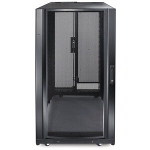 APC by Schneider Electric NetShelter SX 24U Floor Standing Enclosed Cabinet Rack Cabinet for Server, Storage - 482.60 mm R