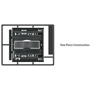 Icy Dock FLEX-FIT Duo MB343SPO Drive Bay Adapter for 5.25" Internal - Black - 2 x Total Bay - 1 x 5.25" Bay - 1 x 3.5" Bay