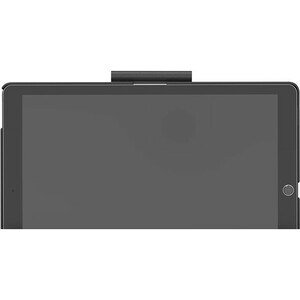 Logitech Slim Combo Keyboard/Cover Case for 26.7 cm (10.5") Apple iPad Pro Tablet - Black - Spill Resistant - Plastic, Fab