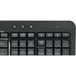 Logitech MK545 Tastatur & Maus - Deutsch - Kabellos, Funk USB - Laser, Kabellos, Funk, USB, Scroll-Rad - Media-Player, Rec