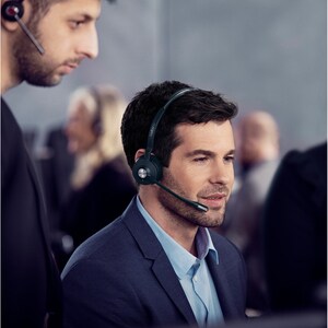Jabra Engage 75 Stereo Kabellos Kopfbügel Stereo Headset - Binaural - 40 Hz bis 16 kHz Frequenzgang - 15000 cm Reichweite 