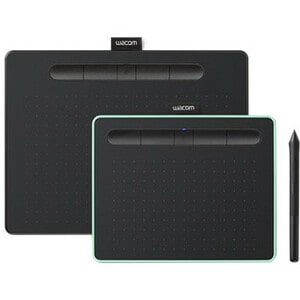 Wacom Intuos CTL-6100WL Graphics Tablet - 2540 lpi - Wired/Wireless - Black - Bluetooth - 216 mm x 135 mm Active Area - 40