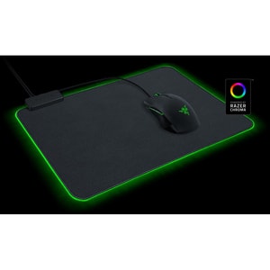 Razer Goliathus Chroma Mouse Pad - Textured - 0.12" x 36.22" Dimension - Rubber