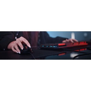 Mouse di gioco HP OMEN - USB - Ottico - 6 Pulsante(i) - Cavo - 16000 dpi - Rotella di scorrimento - Destro