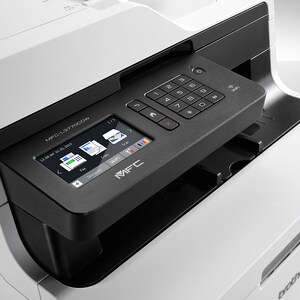 Brother MFC-L3770CDW Compact Digital Color All-in-One Printer-Laser Quality Results with 3.7" Color Touchscreen-Duplex Pri