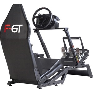 Next Level Racing F-GT Formula and GT Simulator Cockpit - Matte Black