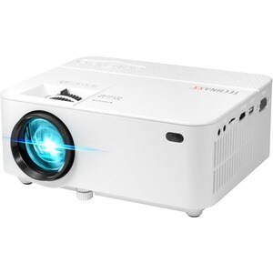 Technaxx Beamer TX-113 LCD-Projektor - 16:9 - Weiß - 800 x 480 Piel - 2,000:1 Kontrastverhältnis - 1800 lm Helligkeit - Vo
