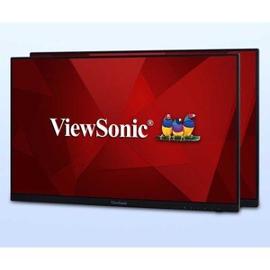 ViewSonic VA2456-MHD_H2 Dual Pack Head-Only 1080p IPS Monitors with 100Hz, Ultra-Thin Bezels, HDMI, DisplayPort and VGA fo