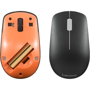 Lenovo 400 Mouse - USB Tipo A - Óptico - 3 Botón(es) - Negro - Inalámbrico - 2.40GHz - 1200 dpi - Rueda de desplazamiento 