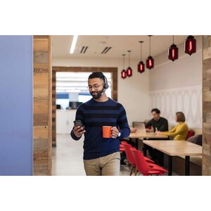 Cisco 562 Wireless Over-the-head Stereo Headset - Black/Silver - Binaural - Supra-aural - 9144 cm - DECT 6.0 - 90 Ohm - 50