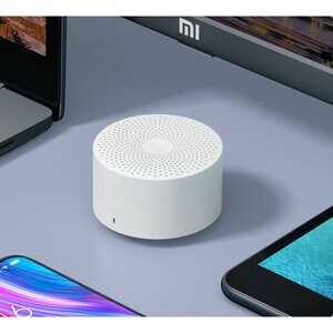 MI Compact Portable Bluetooth Speaker System - White - 200 Hz to 18 kHz - Battery Rechargeable - 1
