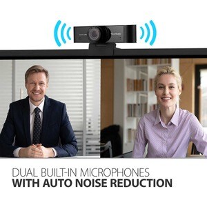 ViewSonic VB-CAM-001 - Webcam - 2,1 Megapixel - 30 fps - Schwarz - USB 2.0 - 1920 x 1080 Pixel Videoauflösung - 110° Angle