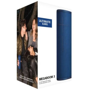 Ultimate Ears MEGABOOM 3 Tragbar Bluetooth Lautsprechersystem - Mond - 60 Hz bis 20 kHz Frequenzgang - 360° Circle Sound, 