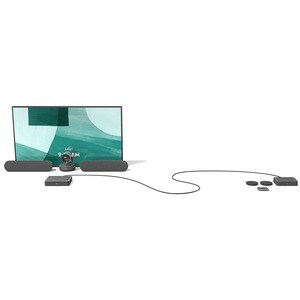 Logitech Rally Video Conference Equipment - Medium/Large Room Size Supported - For Meeting Room, Video Conferencing - 3840