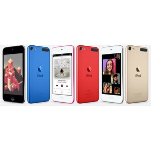 iPod Touch 32GB (7th Gen) - Pink - 4in Widescreen Display with Multi-Touch IPS Technology - A10 Fusion Chip - Wi-Fi - Blue