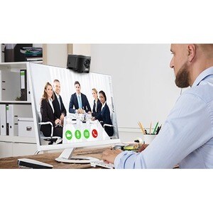 AVer CAM340+ Video Conferencing Camera - 60 fps - USB 3.1 - 3840 x 2160 Video - Exmor CMOS Sensor - Fixed Focus - 4x Digit