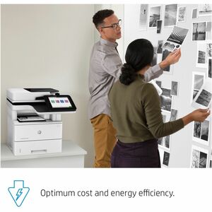 Print, copy, scan and optional fax; Up to 43 ppm; As fast as 6 sec; Up to 150,000 pages; 1 Hi-Speed Device USB 2.0; 2 Hi-S