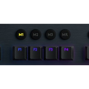 Logitech G815 Gaming Keyboard - Cable Connectivity - USB Interface - English (US) - Black - Mechanical Keyswitch - Volume 