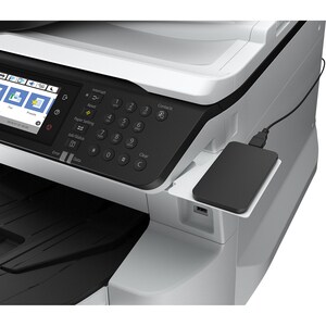 Epson WorkForce Pro WF-C8690DTWFC Wireless Inkjet Multifunction Printer - Colour - Copier/Fax/Printer/Scanner - 35 ppm Mon