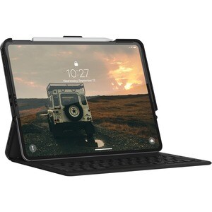 Urban Armor Gear Scout Estojo para Apple Tablet - Preto - Impacto resistente, Antiderrapante, Resistente a quedas, Resiste