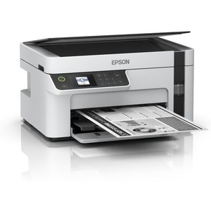 Epson ET-M2120 Wireless EcoTank Inkjet Multifunction Printer - Monochrome - Copier/Printer/Scanner - 32 ppm Mono Print - 1