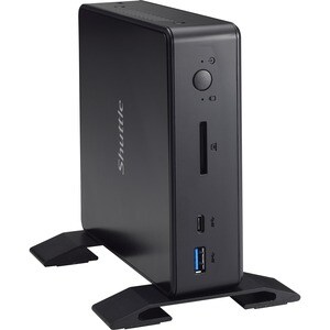 Desktop Computer Shuttle XPC nano NC1010BA - Intel Celeron 4205U 1,80 GHz Prozessor - 4 GB RAM DDR4 SDRAM - 64 GB SSD - Mi