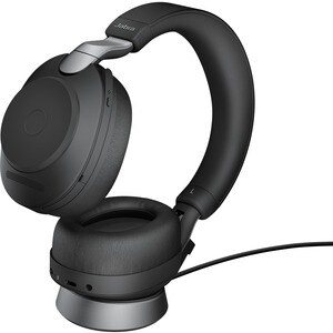 Jabra Evolve2 85 Wireless Over-the-head Stereo Headset - Black - Binaural - Supra-aural - Bluetooth