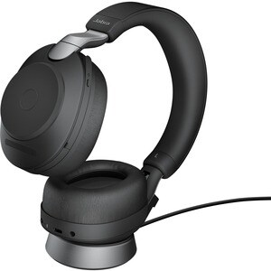 Jabra Evolve2 85 Wireless Over-the-head Stereo Headset - Black - Binaural - Supra-aural - Bluetooth