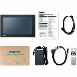 Advantech FPM-215W 16" Class LED Touchscreen Monitor - 16:9 - 15.6" Viewable - Projected Capacitive - 10 Point(s) Multi-to