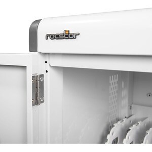 Rocstor Volt V32 Charging Cart with Intelligent Power Charging - Up to 32 Device - Intelligent Power Charging Cart for Not