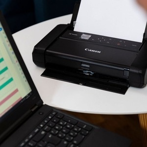 Canon PIXMA TR150 Portable Wireless Inkjet Printer - Colour - 4800 x 1200 dpi Print - 50 Sheets Input - Wireless LAN - Wir