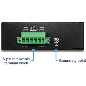 TRENDnet TI-PE80 8 Ports Ethernet Switch - Fast Ethernet - 100Base-X - New - TAA Compliant - 2 Layer Supported - Twisted P