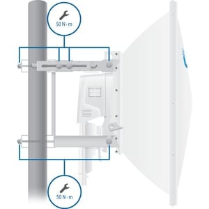 Ubiquiti airFiber 11 AF-11 1.20 Gbit/s Wireless Access Point - 5 GHz - MIMO Technology - 1 x Network (RJ-45) - Gigabit Eth